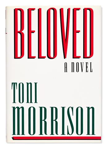 Morrison, Toni (1931-2019) Beloved, Signed First Edition.
